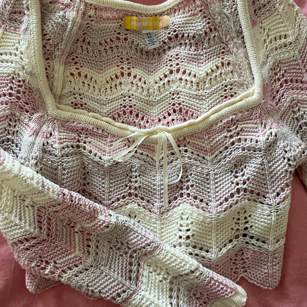 urban outfitters crochet top - Picture 2 of 3
